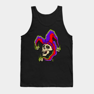 Skull jester Tank Top